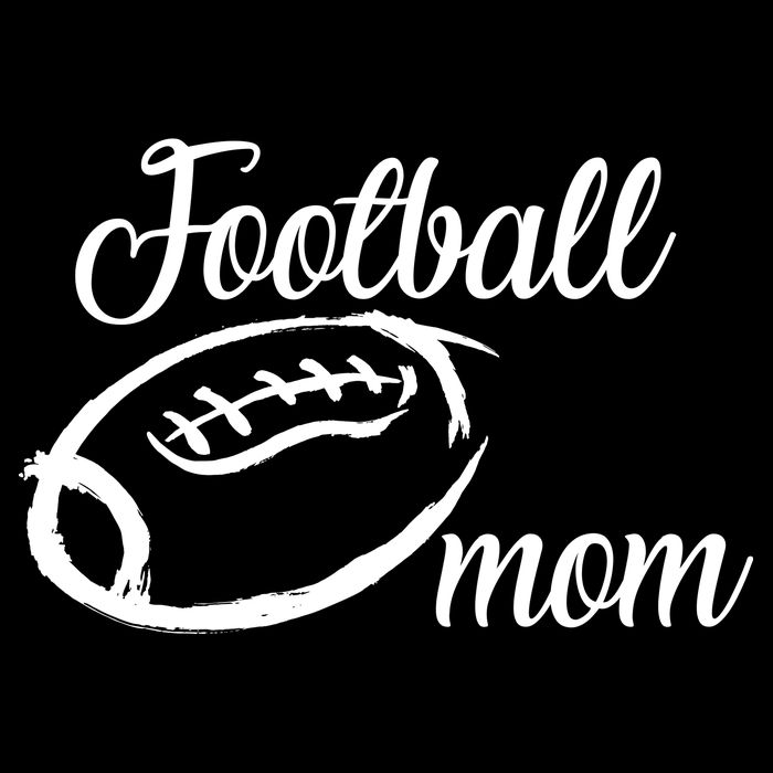 Football Mom Logo Poster