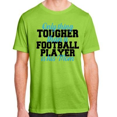 Football Player Tough Mom Adult ChromaSoft Performance T-Shirt