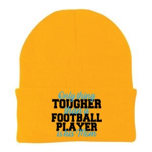 Football Player Tough Mom Knit Cap Winter Beanie