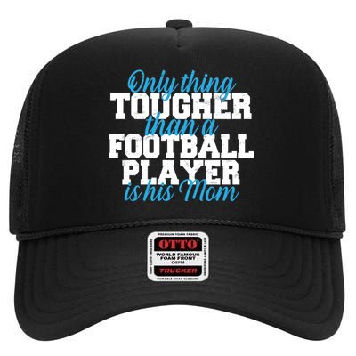 Football Player Tough Mom High Crown Mesh Back Trucker Hat