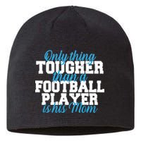 Football Player Tough Mom Sustainable Beanie