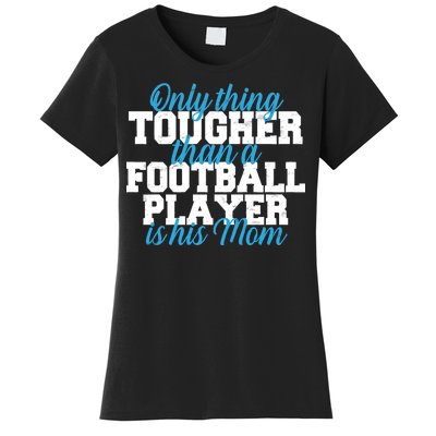 Football Player Tough Mom Women's T-Shirt