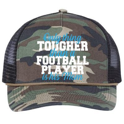 Football Player Tough Mom Retro Rope Trucker Hat Cap