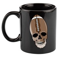 Football Skeleton Skull 11oz C Handle Ceramic Mug