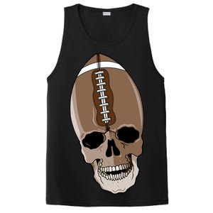 Football Skeleton Skull PosiCharge Competitor Tank