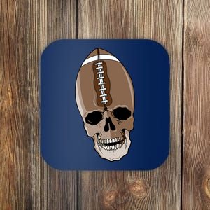 Football Skeleton Skull Coaster