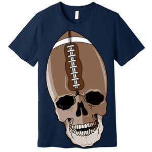 Football Skeleton Skull Premium T-Shirt