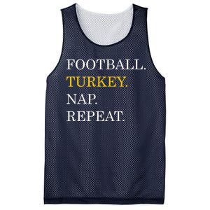 Football Turkey Nap Repeat Thanksgiving Mesh Reversible Basketball Jersey Tank