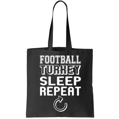 Football Turkey Sleep Repeat Bag