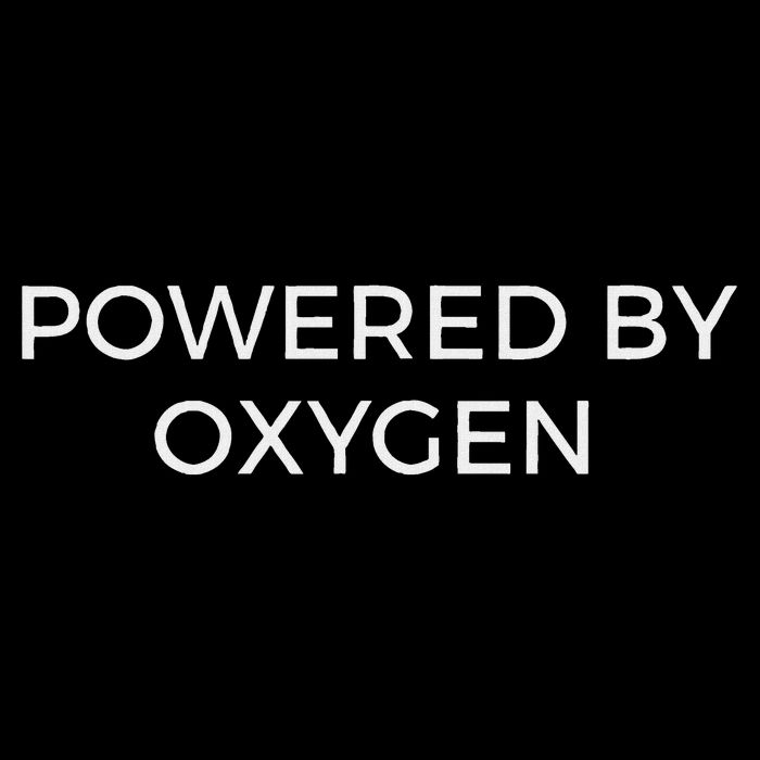 Funny Oxygen Powered By Oxygen Mousepad