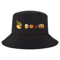 Funny Oktoberfest Pac Man Game Cool Comfort Performance Bucket Hat