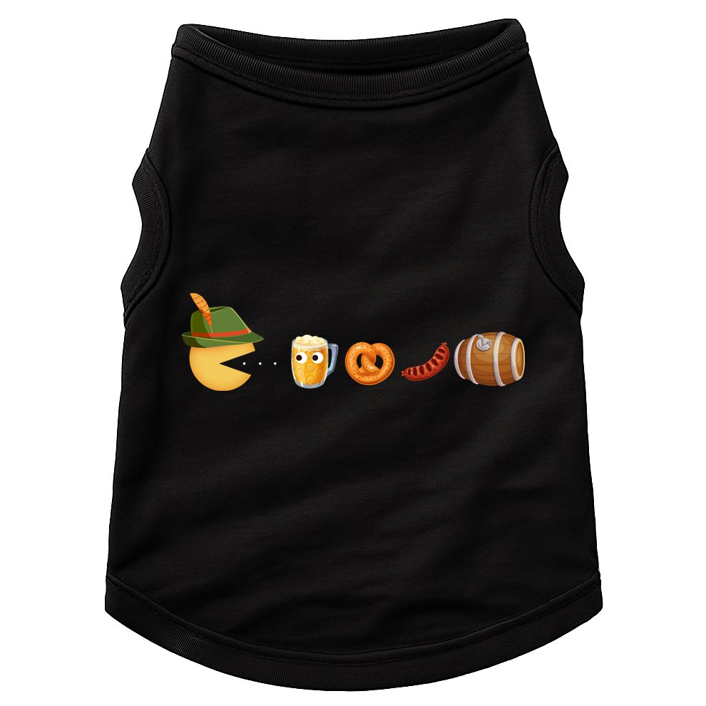 Funny Oktoberfest Pac Man Game Doggie Tank
