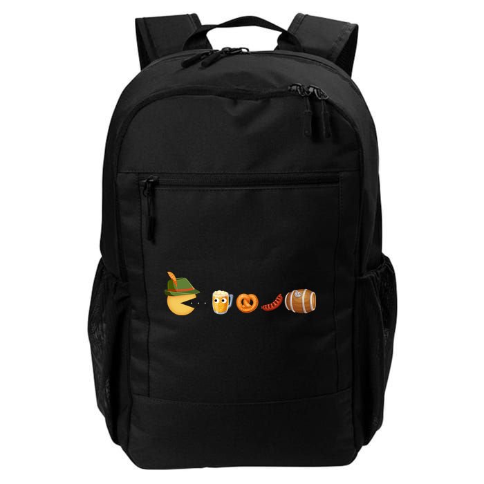 Funny Oktoberfest Pac Man Game Backpack