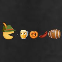 Funny Oktoberfest Pac Man Game Hat