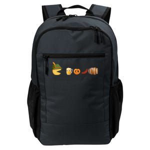 Funny Oktoberfest Pac Man Game Daily Commute Backpack