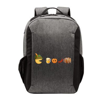 Funny Oktoberfest Pac Man Game Vector Backpack