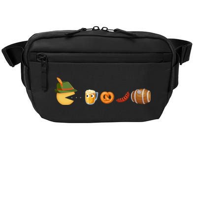 Funny Oktoberfest Pac Man Game Crossbody Pack