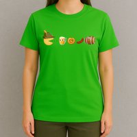 Funny Oktoberfest Pac Man Game T-Shirt