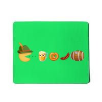 Funny Oktoberfest Pac Man Game Mousepad