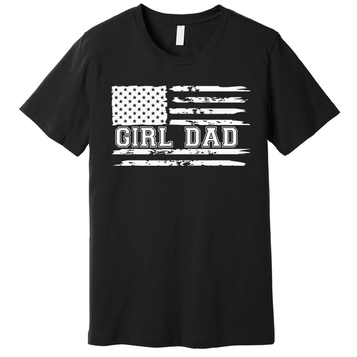 Father of Proud New Dad Fathers Day Gift Premium T-Shirt