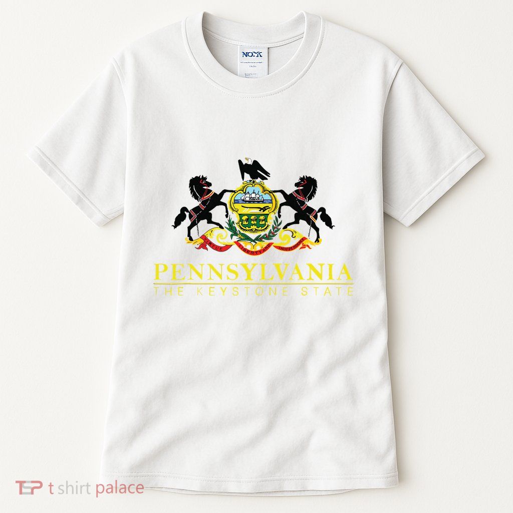 Flag Of Pennsylvania The Keystone State Philadelphia Tall T-Shirt