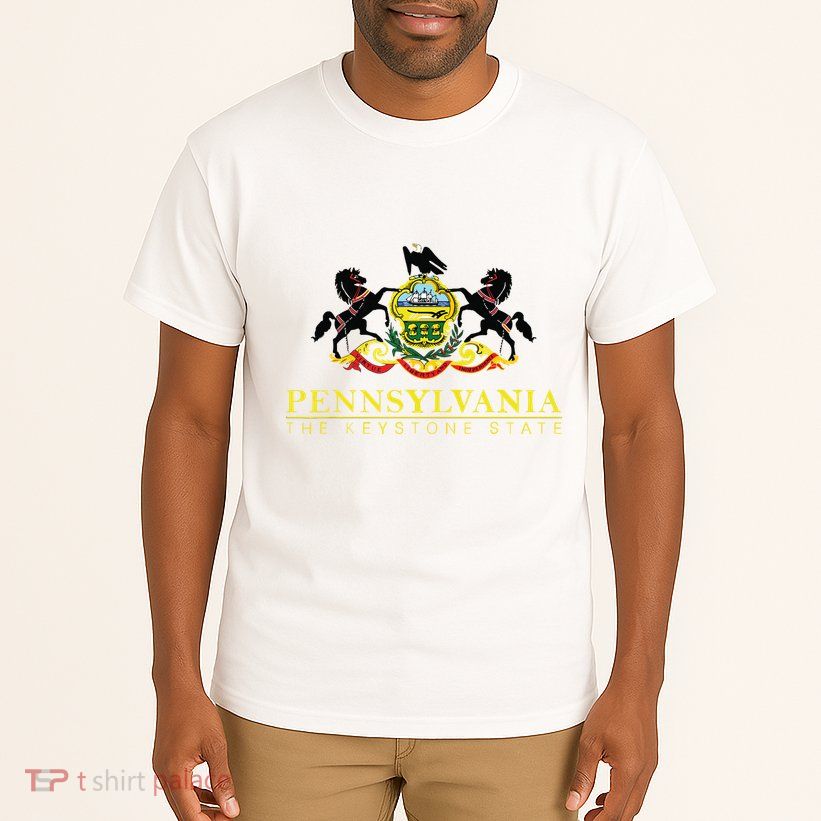 Flag Of Pennsylvania The Keystone State Philadelphia Tall T-Shirt