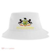Flag Of Pennsylvania The Keystone State Philadelphia Sustainable Bucket Hat