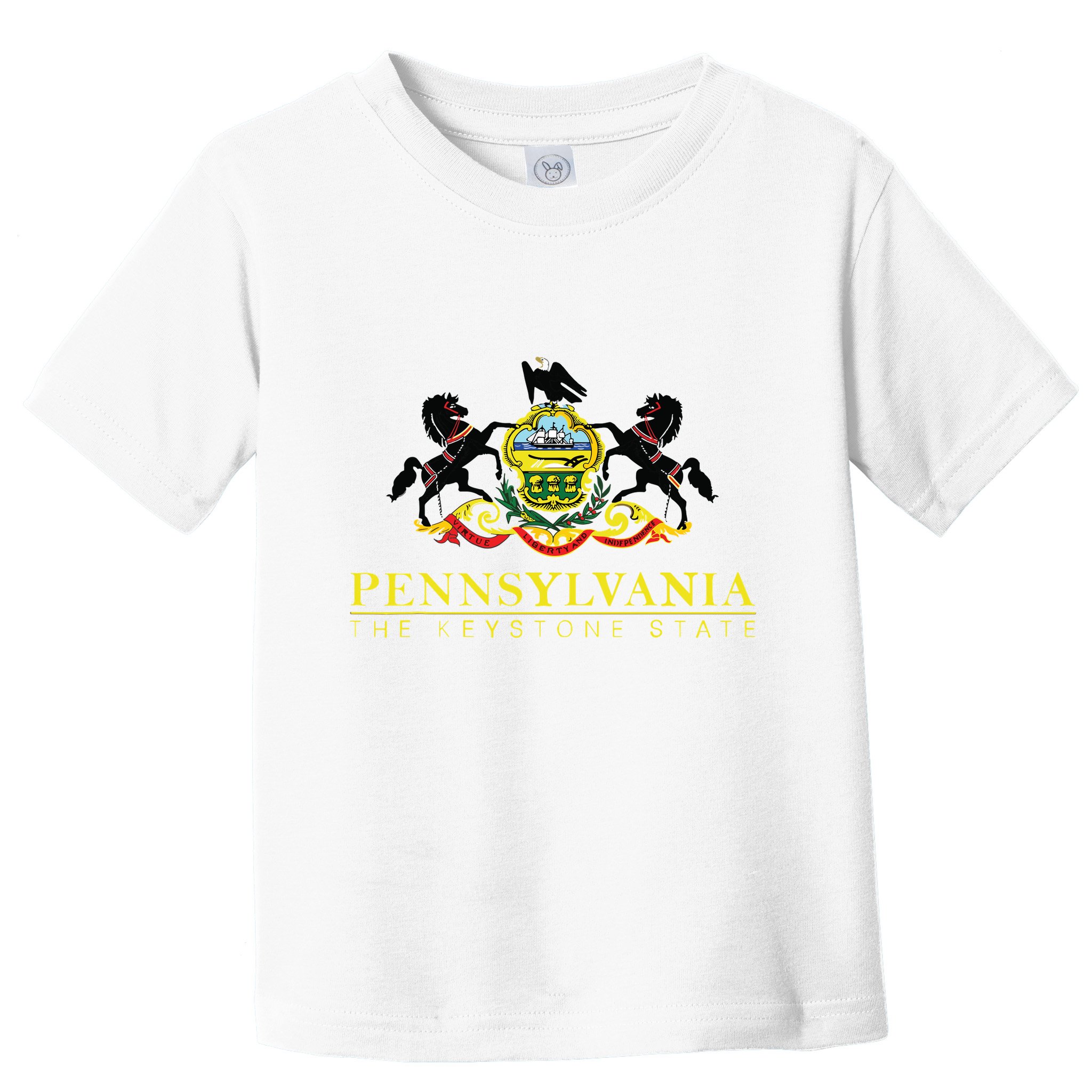 Flag Of Pennsylvania The Keystone State Philadelphia Toddler T-Shirt