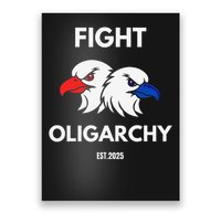 Fight Oligarchy Patriotic Quotes 2025 Anti Corruption Poster