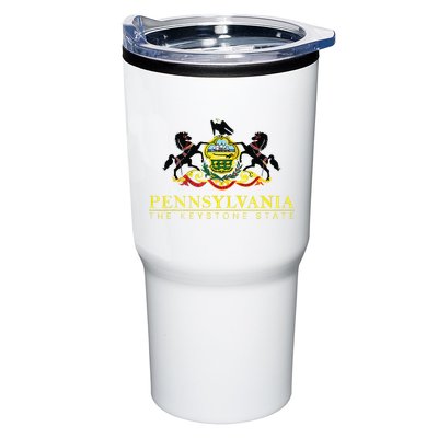 Flag Of Pennsylvania The Keystone State Philadelphia Tumbler