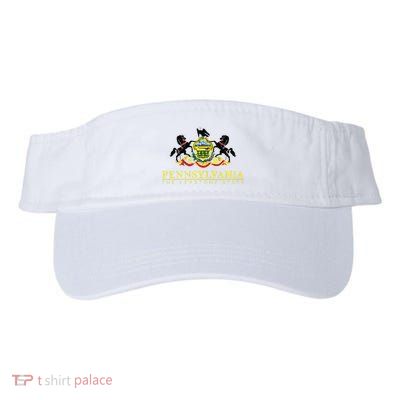 Flag Of Pennsylvania The Keystone State Philadelphia Visor