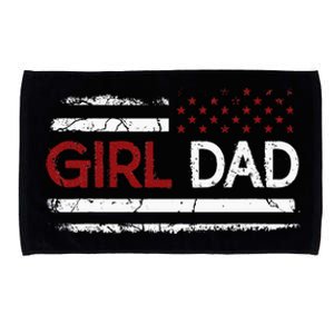 Father of Proud New Dad Daughter Fathers Day Microfiber Hand Towel