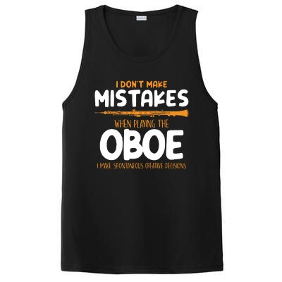 Funny Oboe Player Oboist Musician Gifts PosiCharge Competitor Tank