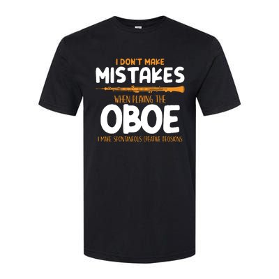 Funny Oboe Player Oboist Musician Gifts Softstyle CVC T-Shirt