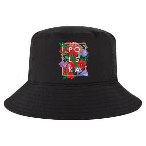 Flowers Of Poland Word Art Polska Polish Pride Cool Comfort Performance Bucket Hat