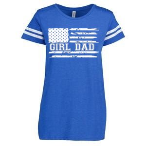 Father Of Proud New Dad Fathers Day Gift Men Enza Ladies Jersey Football T-Shirt