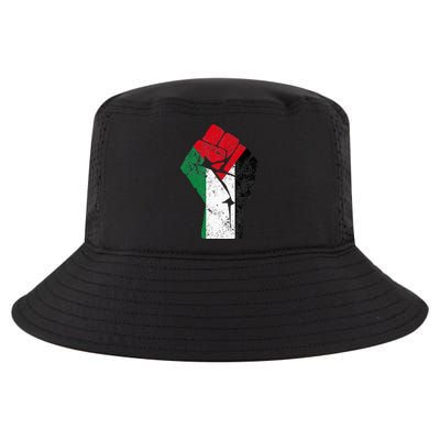 Fist of Palestine Free Palestine Cool Comfort Performance Bucket Hat