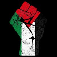 Fist of Palestine Free Palestine 16 in Basic Backpack