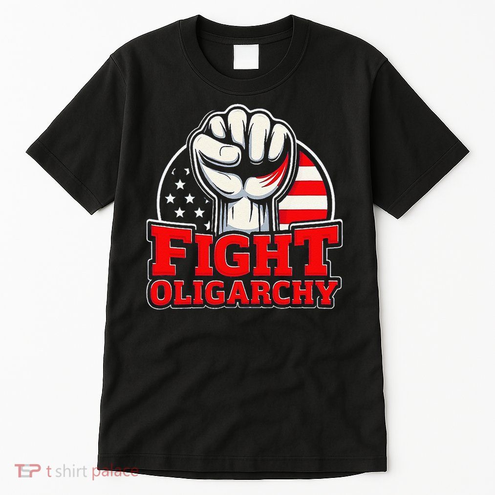 Fight Oligarchy Protest Tall T-Shirt