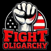 Fight Oligarchy Protest Pom Pom 12in Knit Beanie