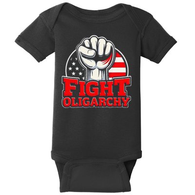 Fight Oligarchy Protest Baby Bodysuit