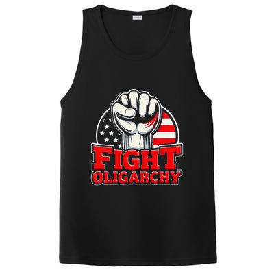 Fight Oligarchy Protest PosiCharge Competitor Tank