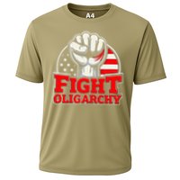Fight Oligarchy Protest Cooling Performance Crew T-Shirt