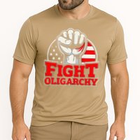 Fight Oligarchy Protest Cooling Performance Crew T-Shirt