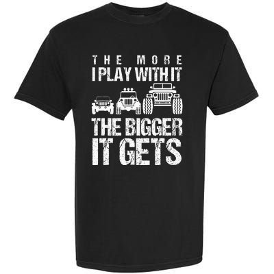 Funny Offroading Puns Offroad Vehicle Car Collector Garment-Dyed Heavyweight T-Shirt