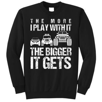 Funny Offroading Puns Offroad Vehicle Car Collector Sweatshirt