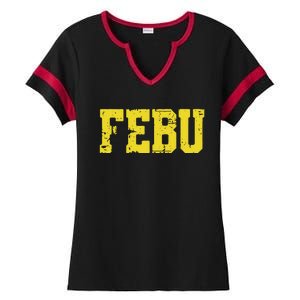 Febu Orgeon Personalized Name Ladies Halftime Notch Neck Tee