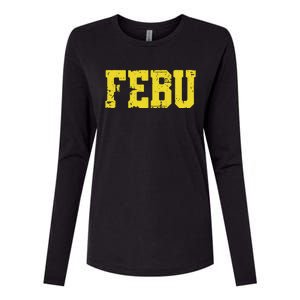 Febu Orgeon Personalized Name Womens Cotton Relaxed Long Sleeve T-Shirt