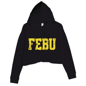 Febu Orgeon Personalized Name Crop Fleece Hoodie