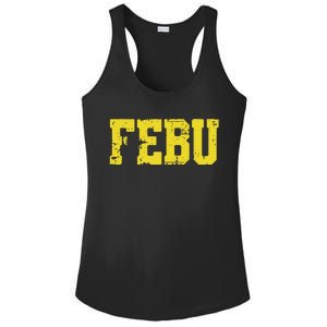 Febu Orgeon Personalized Name Ladies PosiCharge Competitor Racerback Tank